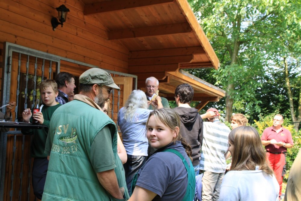 Nach einem Jugendangeln